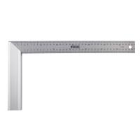Угольник стальной 400 мм, нержавеющая сталь, градуировка, алюминиевое основание Denzel купить в Москве с доставкой по всей России | ProtosMarket.ru