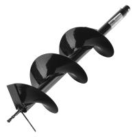 Шнек для грунта E-200, диаметр 200 мм, длина 800 мм,соединение 20 мм, несъемный нож Denzel по ценам производителя в Воронеже с доставкой по всей России