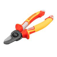 Кабелерез, диэлектрические рукоятки до 1000 В, трехкомпонентные рукоятки, 160 мм Gross по ценам производителя в Воронеже с доставкой по всей России