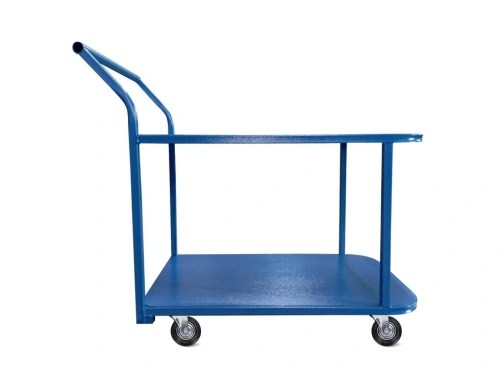 Тележка платформенная TOR ТП-2Я (600х900) 2х-ярусная (125мм) по ценам производителя в Воронеже с доставкой по всей России