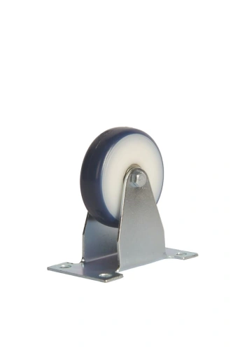 Колесо аппаратное неповоротное FCv 93 75 мм (синяя резина) по ценам производителя в Воронеже с доставкой по всей России