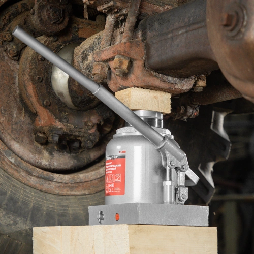 Домкрат гидравлический бутылочный, 50 т, h подъема 236-356 мм Matrix по ценам производителя в Воронеже с доставкой по всей России