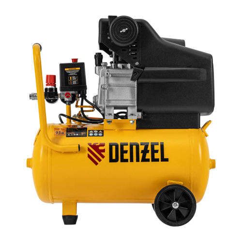 Компрессор воздушный DC1500/24, прямой привод, 1.5 кВт, 24 литра, 220 л/мин Denzel по ценам производителя в Воронеже с доставкой по всей России