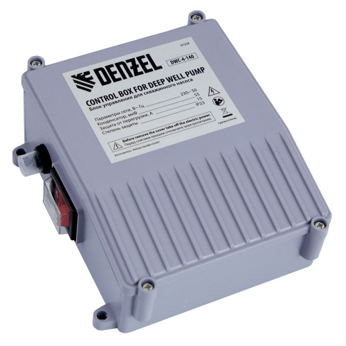 Скважинный насос DWC-4-140, центробежный, диаметр 4", 2000 Вт, 6000 л/ч, напор 140 м Denzel по ценам производителя в Воронеже с доставкой по всей России