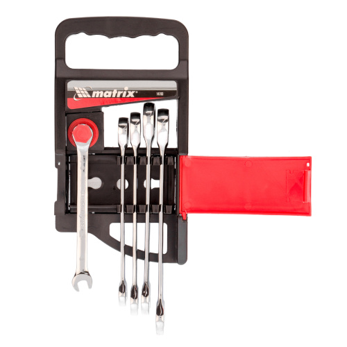 Набор ключей комбинированных, трещоточных 5 шт. Matrix по ценам производителя в Воронеже с доставкой по всей России