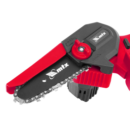 Цепная мини-пила аккумуляторная, MCS-100, шина 100 мм, Li-Ion, 20 В MTX по ценам производителя в Воронеже с доставкой по всей России