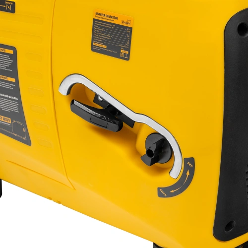 Генератор инверторный GT-3200iSE, 3.2 кВт, 230 В, бак 6 л, закрытый корпус, электростартер Denzel по ценам производителя в Воронеже с доставкой по всей России