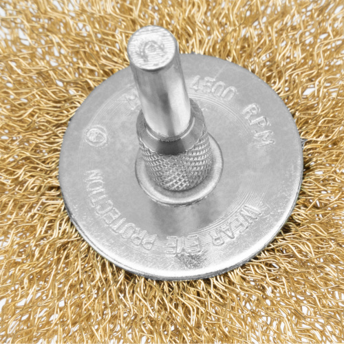 Набор щеток для дрели, 5 шт, 5 плоских 25-38-50-63-75 мм, со шпильками, металлические Matrix по ценам производителя в Воронеже с доставкой по всей России