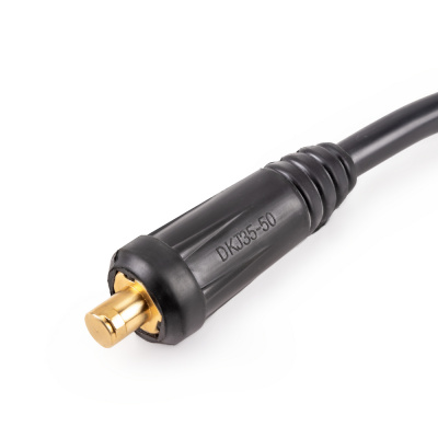 Кабель сварочный_Клемма 300А_Вилка 35-50, сеч. 35 мм2, 3 м купить в Москве с доставкой по всей России | ProtosMarket.ru