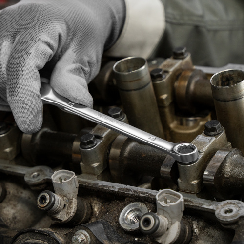 Набор ключей комбинированных, 6-32 мм, 25 шт, CrV, матовый хром Matrix по ценам производителя в Воронеже с доставкой по всей России