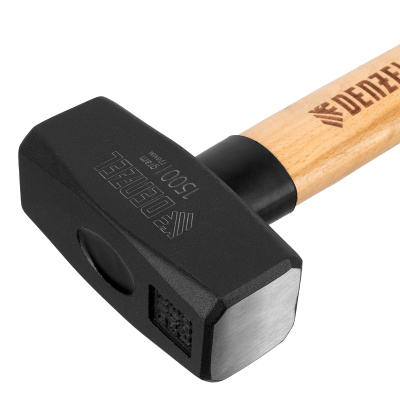 Кувалда, 1500 г, кованая головка, буковая рукоятка Denzel по ценам производителя в Воронеже с доставкой по всей России