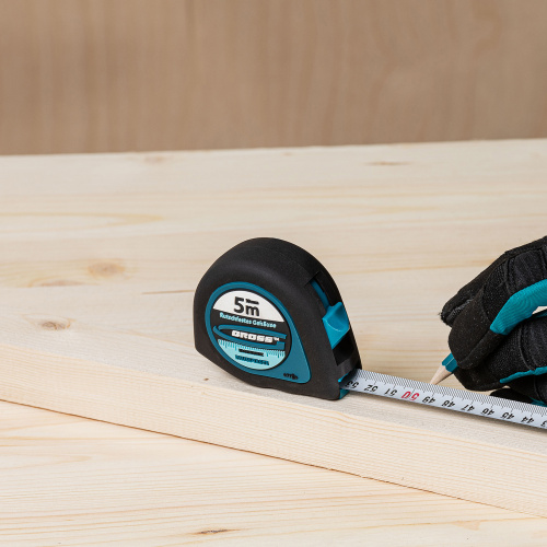 Рулетка "Ergonomisch",5 м x 19 мм,магнитный обрезиненный зацеп Gross по ценам производителя в Воронеже с доставкой по всей России