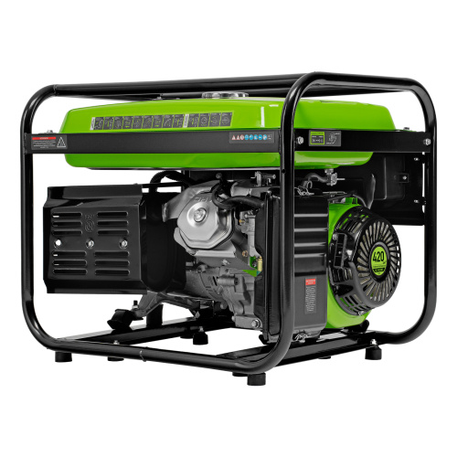 Генератор бензиновый БС-8000Э, 6,6 кВт, 230В, четырехтактный, 25 л, электростартер Сибртех по ценам производителя в Воронеже с доставкой по всей России