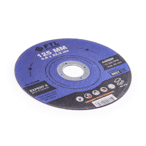 Круг отрезной по металлу FTL Expert II 125 х 0,8 х 22,2 мм A46SBF по ценам производителя в Воронеже с доставкой по всей России