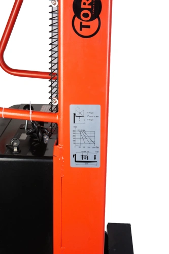 Штабелер гидравлический с электроподъемом 2,0 т 2,5 м TOR CTD20/25 по ценам производителя в Воронеже с доставкой по всей России