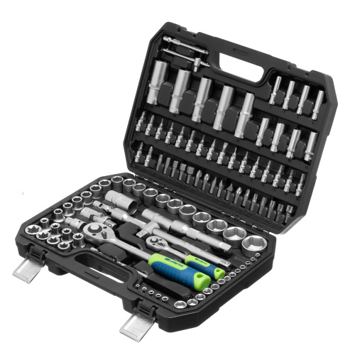 Набор инструментов, 1/2", 1/4", 108 предметов// Сибртех по ценам производителя в Воронеже с доставкой по всей России