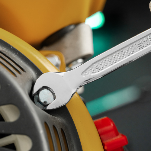 Ключ комбинированный, 9 мм, CrV, антислип Stels по ценам производителя в Воронеже с доставкой по всей России