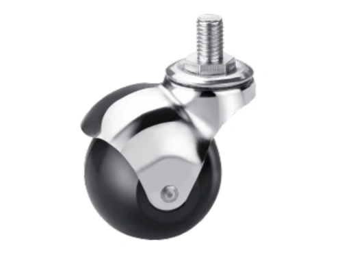 Колесо мебельное поворотное резиновое SCmt 20 40 мм с болтом по ценам производителя в Воронеже с доставкой по всей России