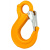 Крюк с проушиной и защелкой 2 т, размер 7/8 - 8 по ценам производителя в Воронеже с доставкой по всей России