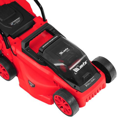 Газонокосилка аккумуляторная бесщеточная CLM-320, 320 мм, травосб. 30 л, Li-Ion, 20 В MTX по ценам производителя в Воронеже с доставкой по всей России