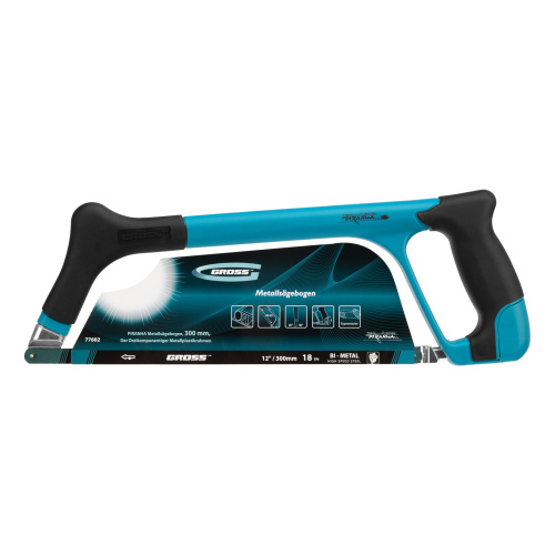 Ножовка по металлу "Piranha", 300 мм, трехкомпонентная металлопластиковая рамка Gross по ценам производителя в Воронеже с доставкой по всей России