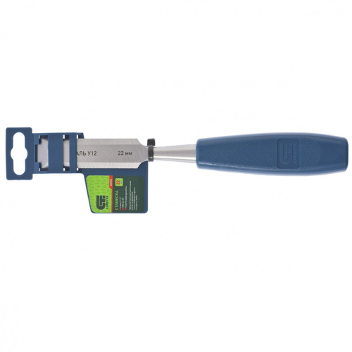 Стамеска, 22 мм, пластиковая рукоятка Сибртех по ценам производителя в Воронеже с доставкой по всей России