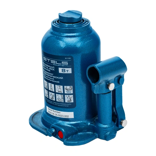 Домкрат гидравлический бутылочный телескопический, 8 т, подъем 180-410 мм Stels по ценам производителя в Воронеже с доставкой по всей России