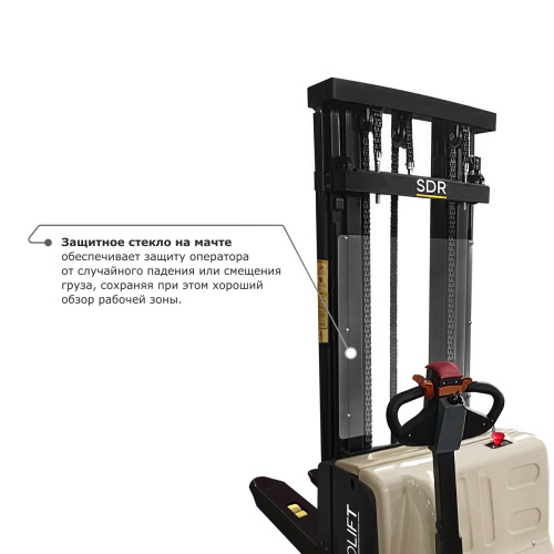 Самоходный электроштабелер PROLIFT M2 SDR 1545S по ценам производителя в Воронеже с доставкой по всей России