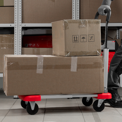 Тележка хозяйственная, телескопическая, грузоподъемность 150 кг Matrix по ценам производителя в Воронеже с доставкой по всей России