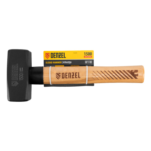 Кувалда, 1500 г, кованая головка, буковая рукоятка Denzel по ценам производителя в Воронеже с доставкой по всей России