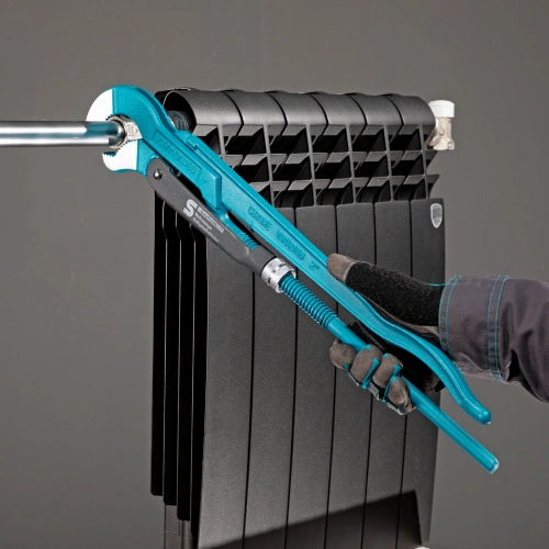 Ключ трубный рычажный 2, №3, цельнокованый, CrV, тип "S" Gross по ценам производителя в Воронеже с доставкой по всей России