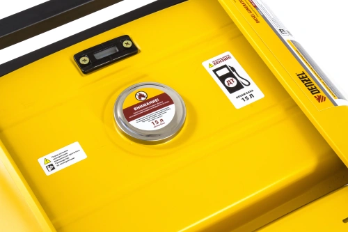 Генератор дизельный DD6300Е, 5.0 кВт, 220 В/50 Гц, 15 л, электростартер Denzel по ценам производителя в Воронеже с доставкой по всей России