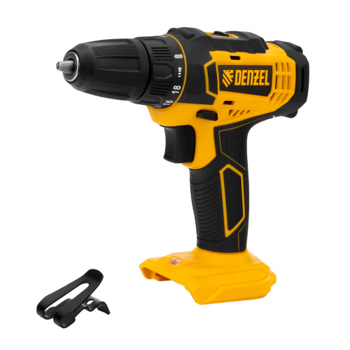 Дрель-шуруповерт аккумуляторная CDL-18-0, Li-Ion, 18 В Denzel по ценам производителя в Воронеже с доставкой по всей России