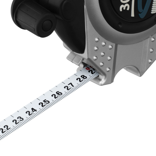 Рулетка геодезическая 30 м х 13 мм, закрытый корпус, металлическая лента, нейлон Gross по ценам производителя в Воронеже с доставкой по всей России