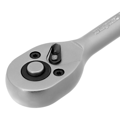 Ключ-трещотка 1/4", 45 зубьев, с быстрым сбросом, матовый хром Сибртех по ценам производителя в Воронеже с доставкой по всей России