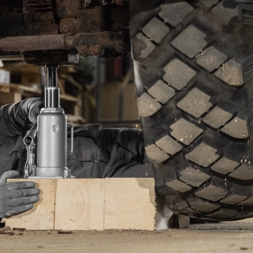 Домкрат гидравлический бутылочный, 12 т, h подъема 230-465 мм Matrix по ценам производителя в Воронеже с доставкой по всей России