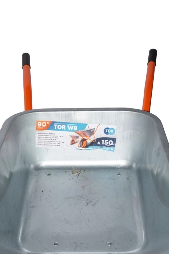 Тачка строительная 90 л 150 кг TOR WB одноколесная по ценам производителя в Воронеже с доставкой по всей России