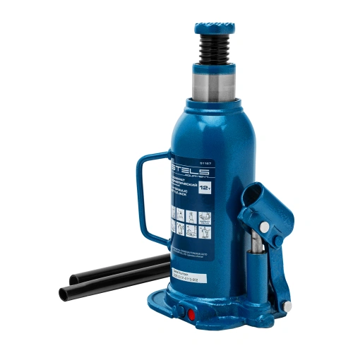 Домкрат гидравлический бутылочный, 12 т, h подъема 227-457 мм Stels по ценам производителя в Воронеже с доставкой по всей России