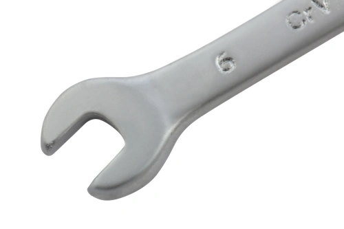 Ключ комбинированный, 6 мм, CrV, матовый хром Matrix по ценам производителя в Воронеже с доставкой по всей России