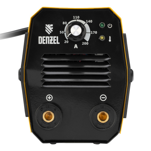 Аппарат инверторный дуговой сварки DS-200 Compact, 200 А, ПВ 70%, диаметр электрода 1.6-5 мм Denzel по ценам производителя в Воронеже с доставкой по всей России