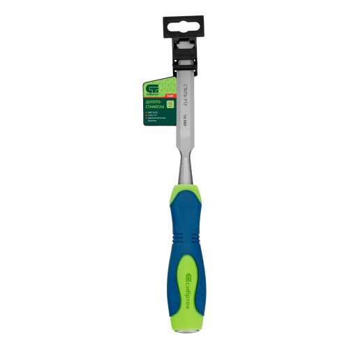 Долото-стамеска, 16 мм, двухкомпонентная рукоятка Сибртех по ценам производителя в Воронеже с доставкой по всей России