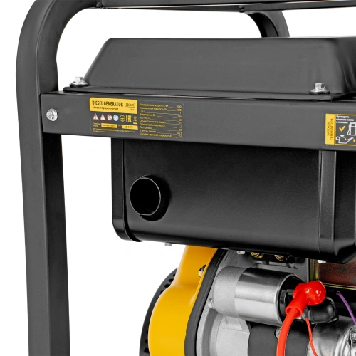 Генератор дизельный DES-55E, 5,5 кВт, 230 В, 11 л, электростартер Denzel по ценам производителя в Воронеже с доставкой по всей России