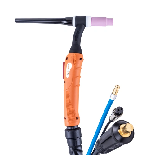 FoxWeld Горелка UnoTIG-26-Flex 4м (разъем 35мм2, с кнопкой, пр-во FoxWeld/КНР) купить в Москве с доставкой по всей России | ProtosMarket.ru