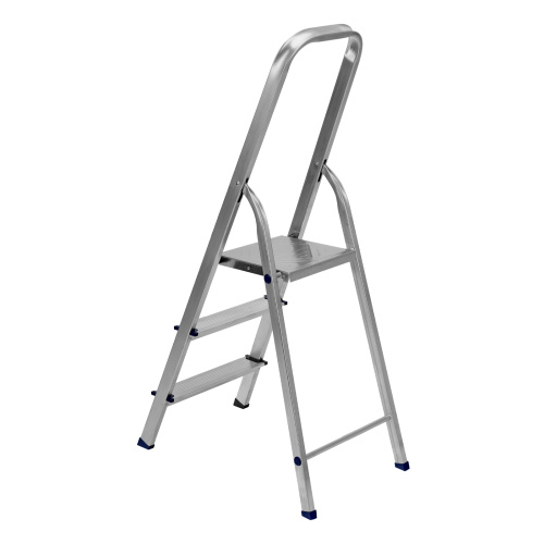 Стремянка, 3 ступени, алюминиевая, Сибртех по ценам производителя в Воронеже с доставкой по всей России
