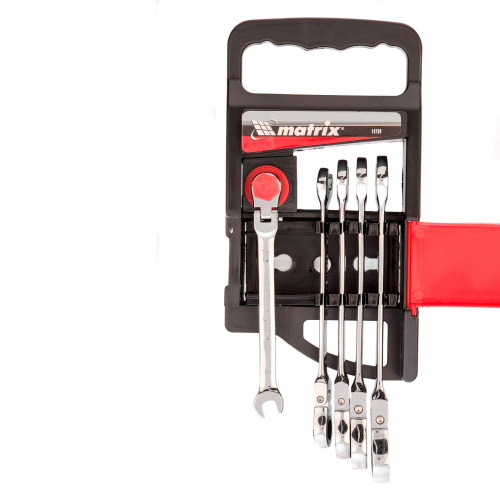 Набор ключей комбинированных, трещоточных шарнирных 5 шт. Matrix по ценам производителя в Воронеже с доставкой по всей России