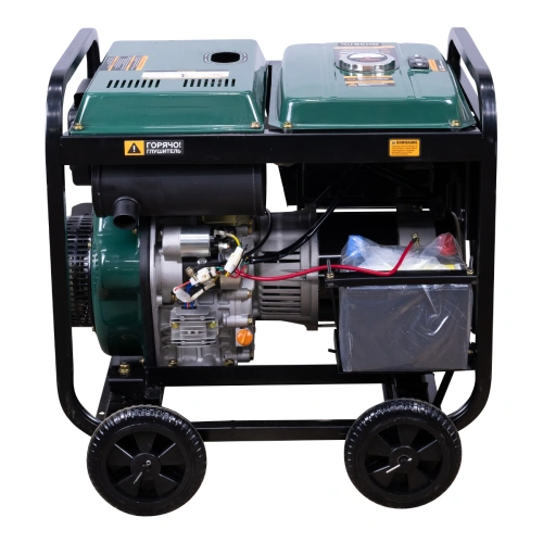 Генератор дизельный STEM Techno S6500DE (6.5 кВт, электростартер, дисплей, подогрев) по ценам производителя в Воронеже с доставкой по всей России