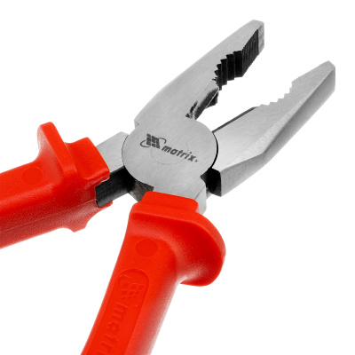 Плоскогубцы Econom, 200 мм, шлифованные, пластмассовые рукоятки Matrix по ценам производителя в Воронеже с доставкой по всей России