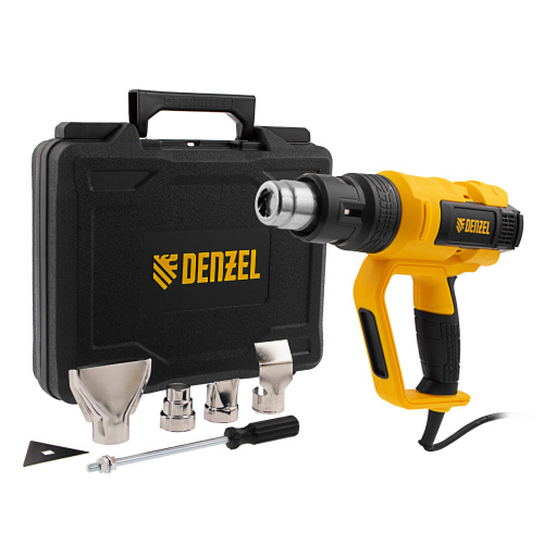 Фен технический HG-2000E, 2000 Вт, 2 режима, LCD дисплей Denzel по ценам производителя в Воронеже с доставкой по всей России