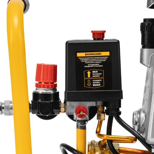 Компрессор воздушный DC1500/24, прямой привод, 1.5 кВт, 24 литра, 220 л/мин Denzel по ценам производителя в Воронеже с доставкой по всей России