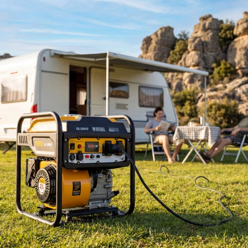 Генератор инверторный GK-3800iF, 3,8 кВт, 230 В, ручной старт DENZEL по ценам производителя в Воронеже с доставкой по всей России